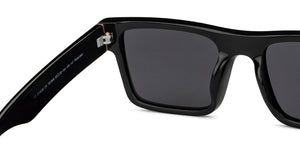 Black Wayfarer Full Rim Unisex Sunglasses by Vincent Chase Polarized-151548