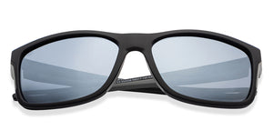 Black Wayfarer Full Rim Unisex Sunglasses by Vincent Chase Polarized-204536