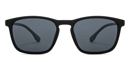 Black Wayfarer Full Rim Unisex Sunglasses by Vincent Chase Polarized-204837