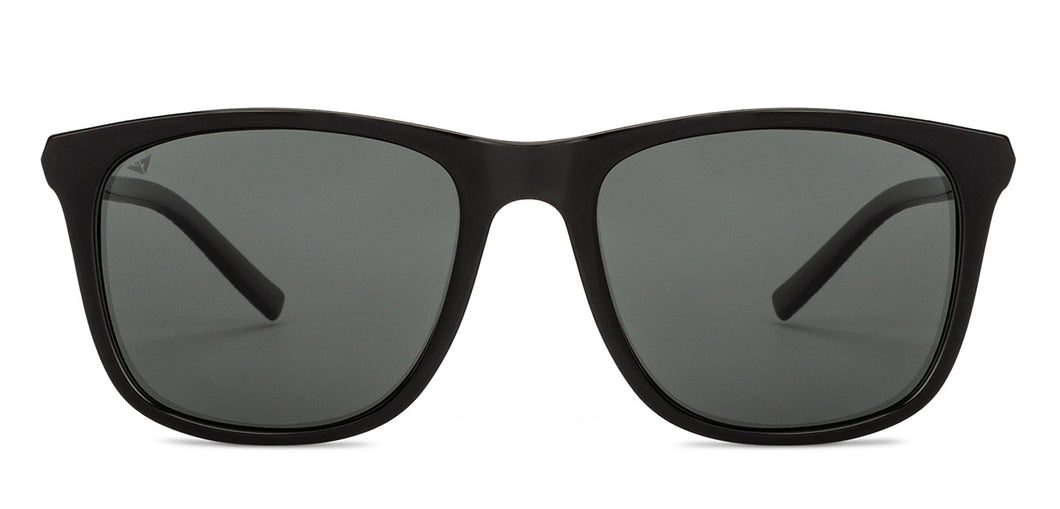 Black Wayfarer Full Rim Unisex Sunglasses by Vincent Chase Polarized-200438