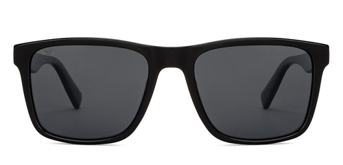 Black Wayfarer Full Rim Unisex Sunglasses by Vincent Chase Polarized-204844