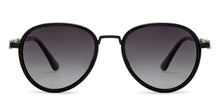 Load image into Gallery viewer, Black Aviator Full Rim Unisex Sunglasses by Vincent Chase Polarized-209326