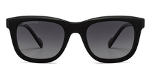 Load image into Gallery viewer, Black Wayfarer Full Rim Unisex Sunglasses by John Jacobs-208180
