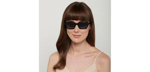 Black Rectangle Full Rim Unisex Sunglasses by Vincent Chase Polarized-151869