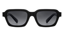 Load image into Gallery viewer, Black Rectangle Full Rim Unisex Sunglasses by Vincent Chase Polarized-151869