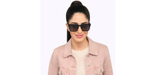 Load image into Gallery viewer, Black Square Full Rim Unisex Sunglasses by John Jacobs-208134