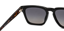 Load image into Gallery viewer, Black Square Full Rim Unisex Sunglasses by John Jacobs-208134