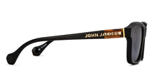 Load image into Gallery viewer, Black Square Full Rim Unisex Sunglasses by John Jacobs-208140