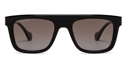 Black Square Full Rim Unisex Sunglasses by John Jacobs-208146