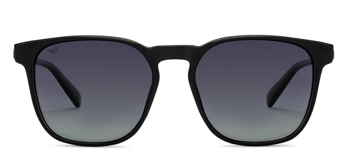 Black Wayfarer Full Rim Unisex Sunglasses by Vincent Chase Polarized-204534