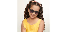 Load image into Gallery viewer, Grey Wayfarer Full Rim Kid Sunglasses by Hooper-200317