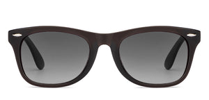 Grey Wayfarer Full Rim Kid Sunglasses by Hooper-200317
