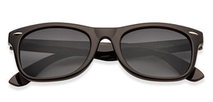 Grey Wayfarer Full Rim Kid Sunglasses by Hooper-200317