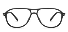 Load image into Gallery viewer, Black Aviator Full Rim Unisex Eyeglasses by Lenskart Air-209753