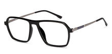 Load image into Gallery viewer, Black Rectangle Full Rim Unisex Eyeglasses by Lenskart Air-151706