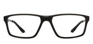 Black Rectangle Full Rim Unisex Eyeglasses by Lenskart STUDIO-213171