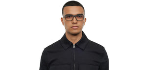 Black Rectangle Full Rim Unisex Eyeglasses by Lenskart STUDIO-213171