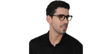 Load image into Gallery viewer, Black Round Full Rim Unisex Eyeglasses by Lenskart Air-210789