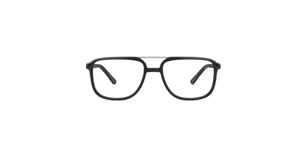 Black Square Full Rim Unisex Eyeglasses by Vincent Chase Online-138893