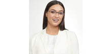 Load image into Gallery viewer, Black Rectangle Half Rim Unisex Eyeglasses by Lenskart READERS-150643