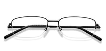 Load image into Gallery viewer, Black Rectangle Half Rim Unisex Eyeglasses by Vincent Chase-207970