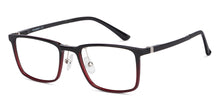 Load image into Gallery viewer, Black Rectangle Full Rim Unisex Eyeglasses by Lenskart Air-151735