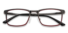 Load image into Gallery viewer, Black Rectangle Full Rim Unisex Eyeglasses by Lenskart Air-151735