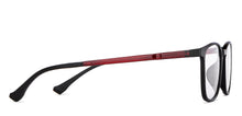 Load image into Gallery viewer, Black Rectangle Full Rim Unisex Eyeglasses by Lenskart Air-151939