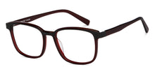 Load image into Gallery viewer, Maroon Rectangle Full Rim Unisex Eyeglasses by Vincent Chase-150825
