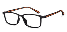 Load image into Gallery viewer, Black Rectangle Full Rim Unisex Eyeglasses by Lenskart Air-150590