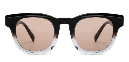 Black Wayfarer Full Rim Unisex Sunglasses by John Jacobs-201708