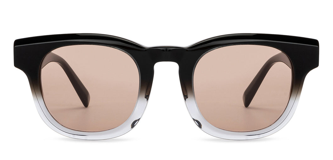 Black Wayfarer Full Rim Unisex Sunglasses by John Jacobs-201708