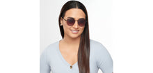 Load image into Gallery viewer, Black Geometric Full Rim Unisex Sunglasses by Vincent Chase Polarized-200496