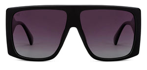 Black Wayfarer Full Rim Unisex Sunglasses by Vincent Chase Polarized-151543