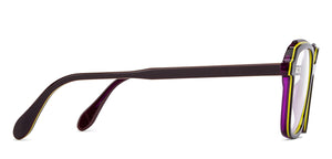 Purple Square Full Rim Unisex Eyeglasses by Vincent Chase-204482