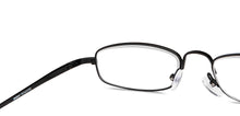 Load image into Gallery viewer, Black Rectangle Full Rim Unisex Eyeglasses by Lenskart READERS-149817