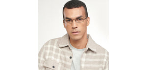 Black Rectangle Full Rim Unisex Eyeglasses by Lenskart READERS-149818