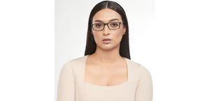 Black Rectangle Full Rim Unisex Eyeglasses by Lenskart READERS-149818