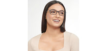 Load image into Gallery viewer, Black Rectangle Full Rim Unisex Eyeglasses by Lenskart READERS-149818