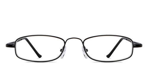 Black Rectangle Full Rim Unisex Eyeglasses by Lenskart READERS-149818