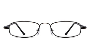 Black Rectangle Full Rim Unisex Eyeglasses by Lenskart READERS-149818