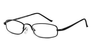 Black Rectangle Full Rim Unisex Eyeglasses by Lenskart READERS-149818