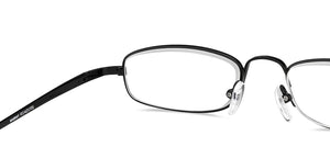 Black Rectangle Full Rim Unisex Eyeglasses by Lenskart READERS-149818