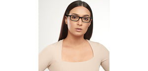 Black Rectangle Full Rim Unisex Eyeglasses by Lenskart READERS-149830