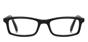 Black Rectangle Full Rim Unisex Eyeglasses by Lenskart READERS-149830