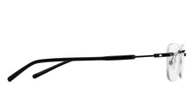 Load image into Gallery viewer, Black Rectangle Rimless Unisex Eyeglasses by Vincent Chase-207653