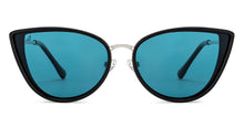 Load image into Gallery viewer, Black Cat Eye Full Rim Women Sunglasses by Vincent Chase Polarized-200472