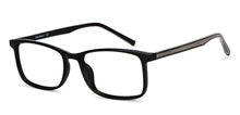 Load image into Gallery viewer, Black Rectangle Full Rim Unisex Eyeglasses by Lenskart Air-151686