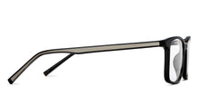 Load image into Gallery viewer, Black Rectangle Full Rim Unisex Eyeglasses by Lenskart Air-151686