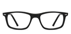 Black Rectangle Full Rim Unisex Eyeglasses by Vincent Chase-152474